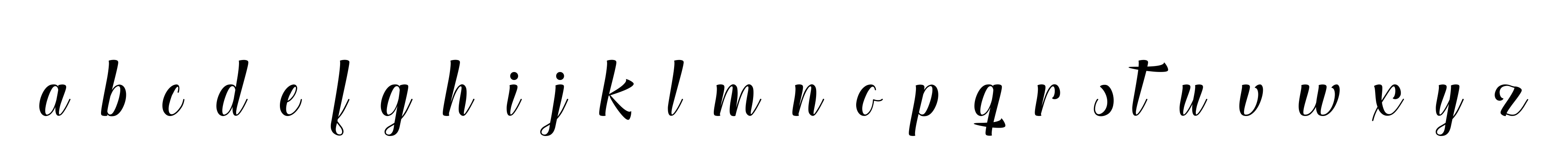 A--b--c--d--e--f--g--h--i--j--k--l--m--n--o--p--q--r--s-t--u--v--w--x--y--z signature