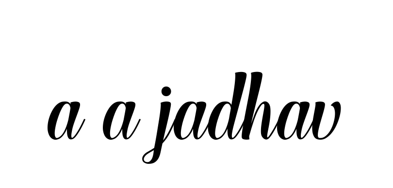 A-a-jadhav signature