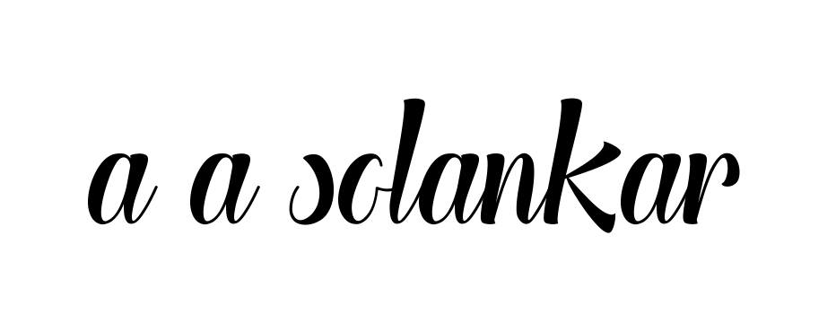 A-a-solankar signature