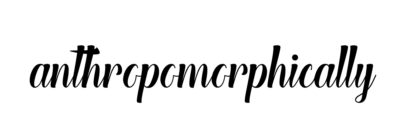 Anthropomorphically signature