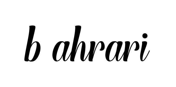 B-ahrari signature