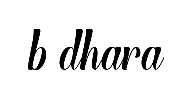 B-dhara signature