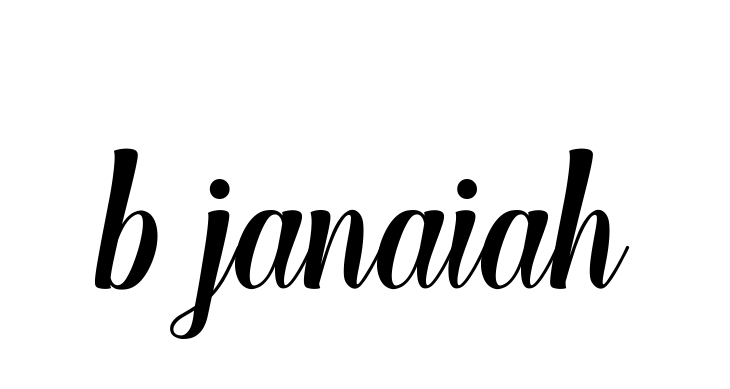 B-janaiah signature