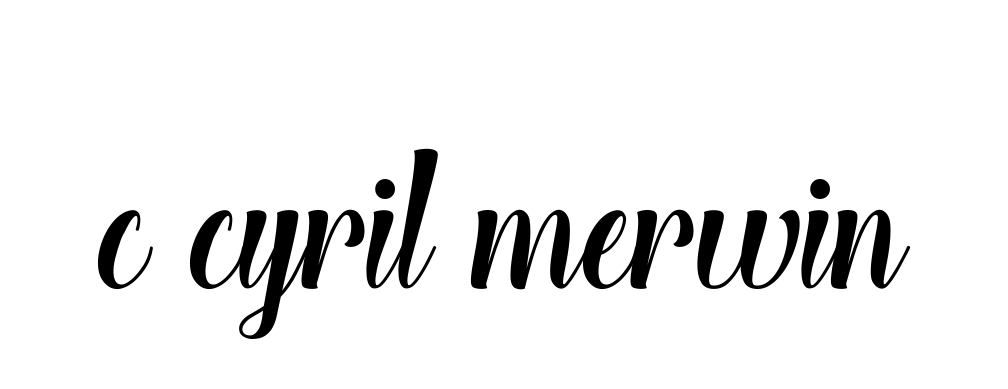 C-cyril-merwin signature