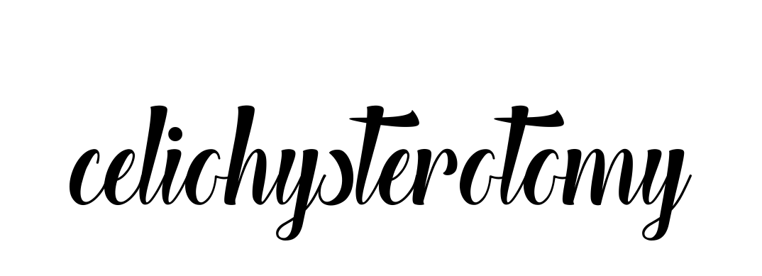 Celiohysterotomy signature