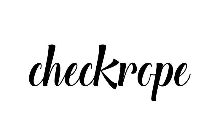Checkrope signature