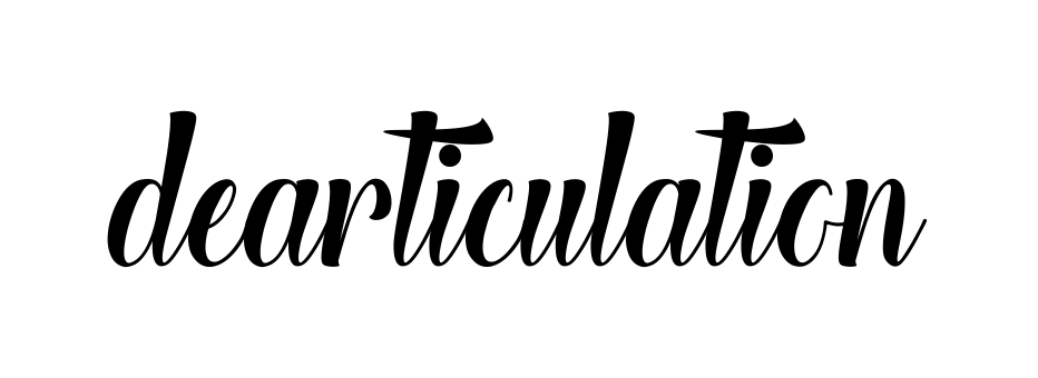 Dearticulation signature