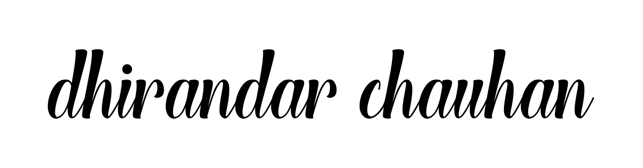 Dhirandar-chauhan signature