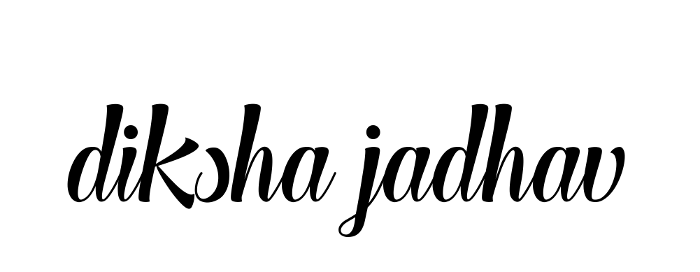 Diksha-jadhav signature