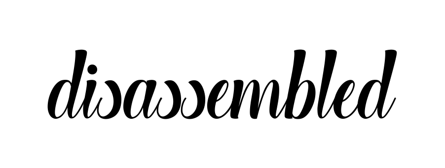 Disassembled signature