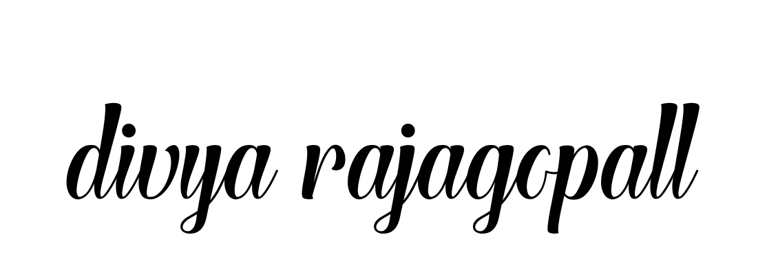 Divya-rajagopall signature