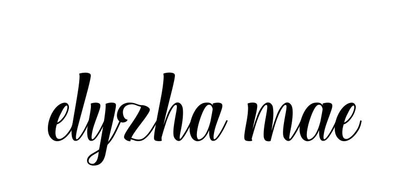 Elyzha-mae signature
