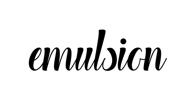 Emulsion signature