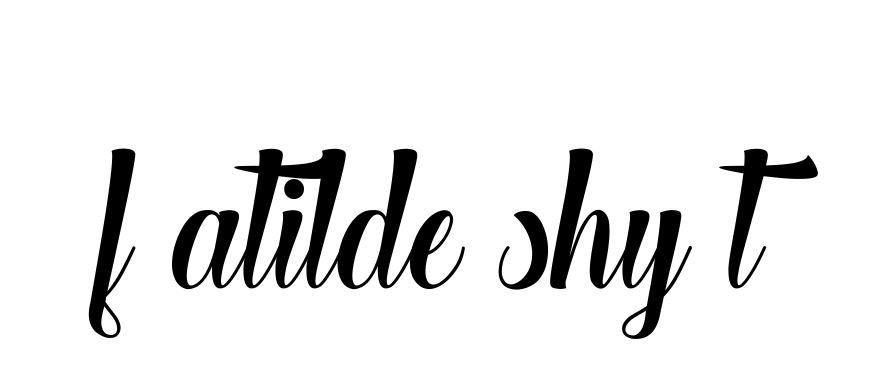 F-atilde-shy-t signature