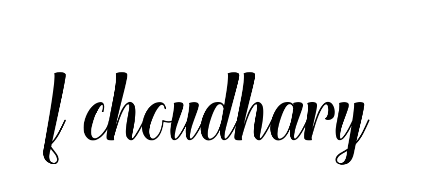 F-choudhary signature