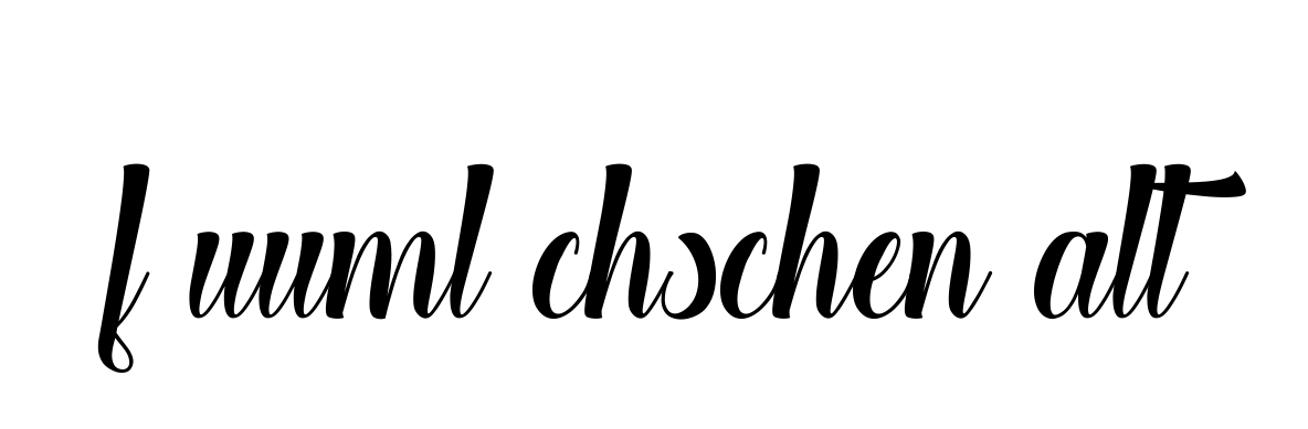 F-uuml-chschen-alt signature