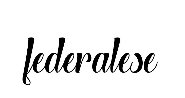 Federalese signature