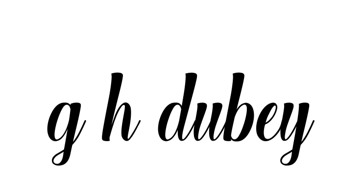 G-h-dubey signature