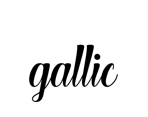 Gallic signature