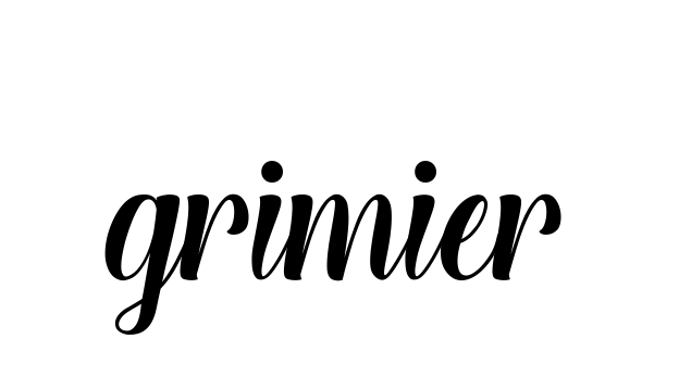 Grimier signature