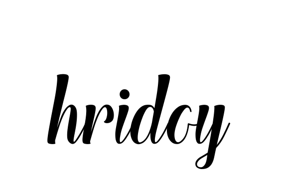 Hridoy signature