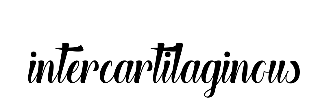 Intercartilaginous signature