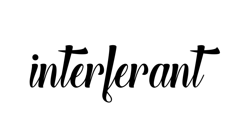 Interferant signature