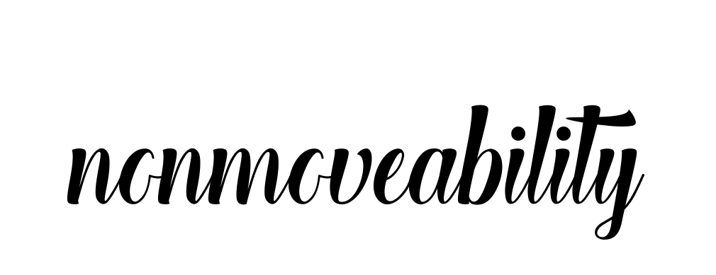 Nonmoveability signature