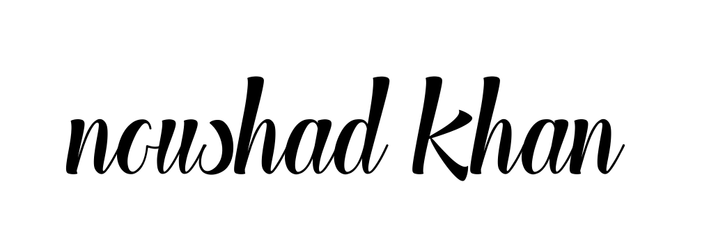 Noushad-khan- signature