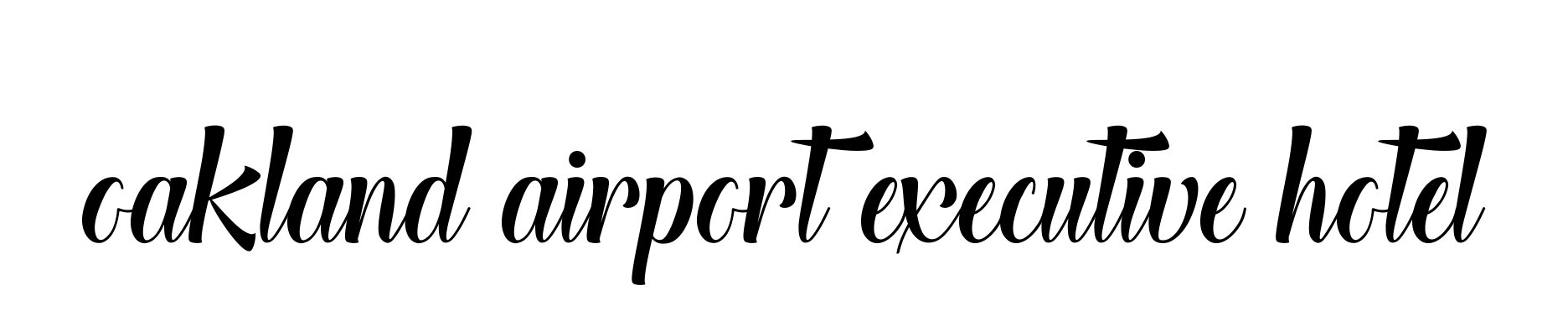 Oakland-airport-executive-hotel signature