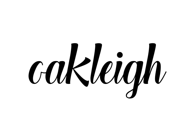 Oakleigh signature