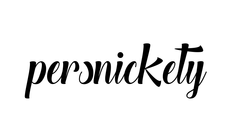 Persnickety signature
