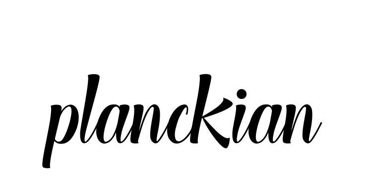 Planckian signature