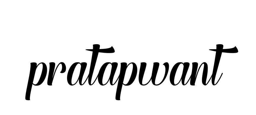 Pratapwant signature