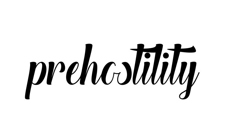 Prehostility signature