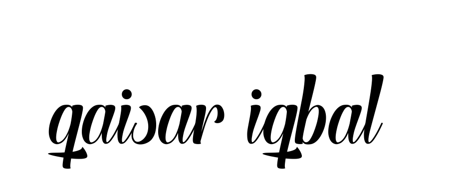Qaisar-iqbal- signature