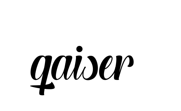Qaiser- signature