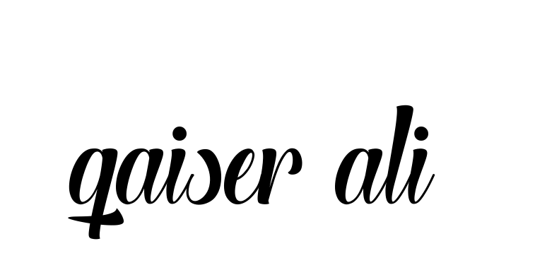 Qaiser-ali- signature