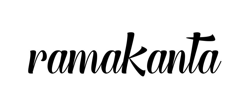 Ramakanta signature