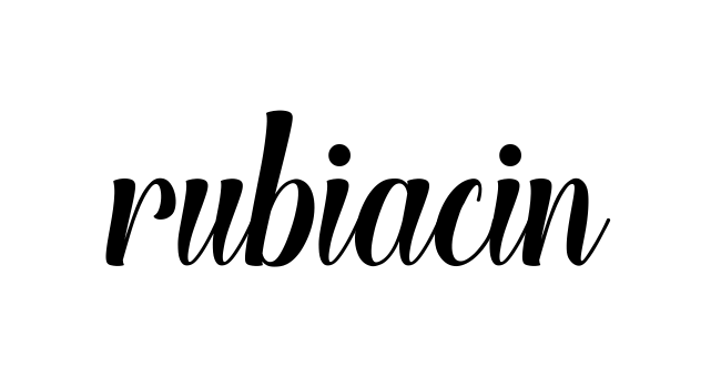 Rubiacin signature