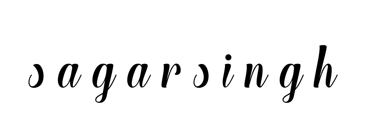 S-a-g-a-r-s-i-n-g-h signature