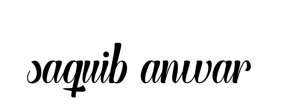 Saquib-anwar signature