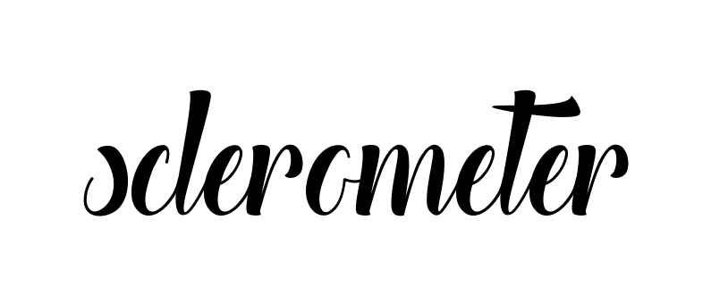 Sclerometer signature