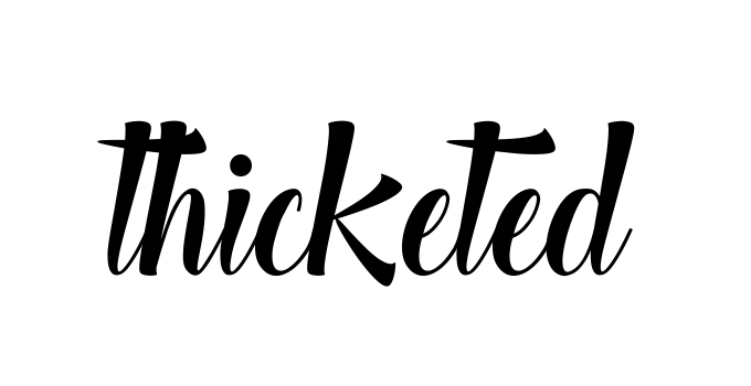 Thicketed signature