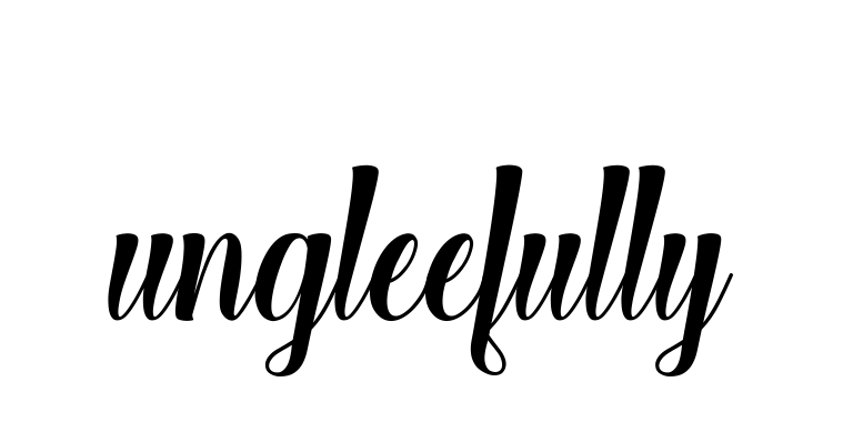 Ungleefully signature