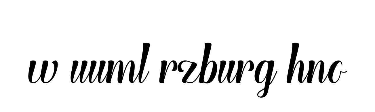 W-uuml-rzburg-hno signature