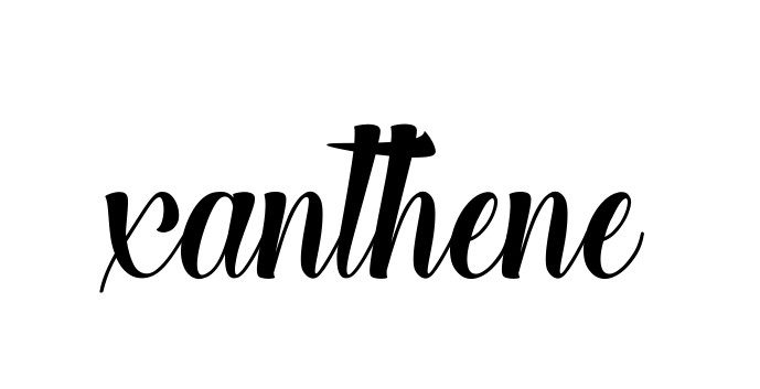 Xanthene signature