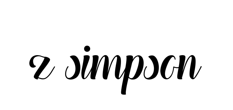 Z-simpson signature