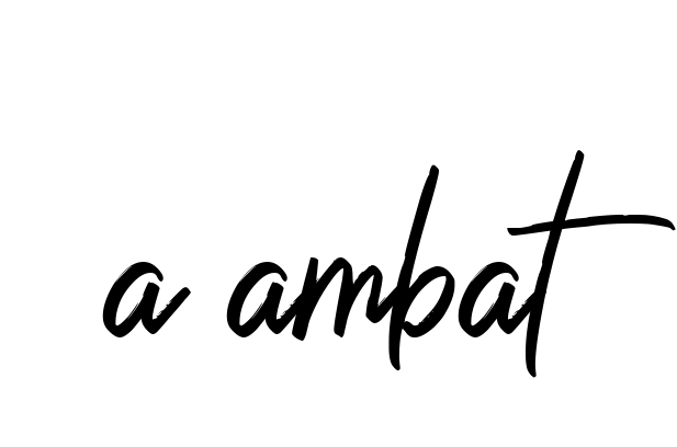 A-ambat signature