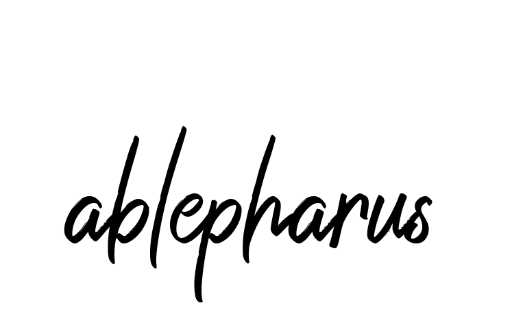 Ablepharus signature